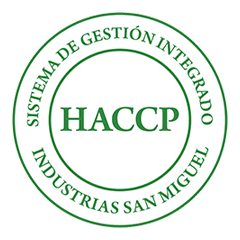 HACCP
Certificación otorgada por la DIGESA, la cual garantiza la total inocuidad y seguridad de nuestros productos. Nuestras bebidas son realizadas bajo estrictos estándares de cuidado e higiene que nos permite entregar productos de calidad.